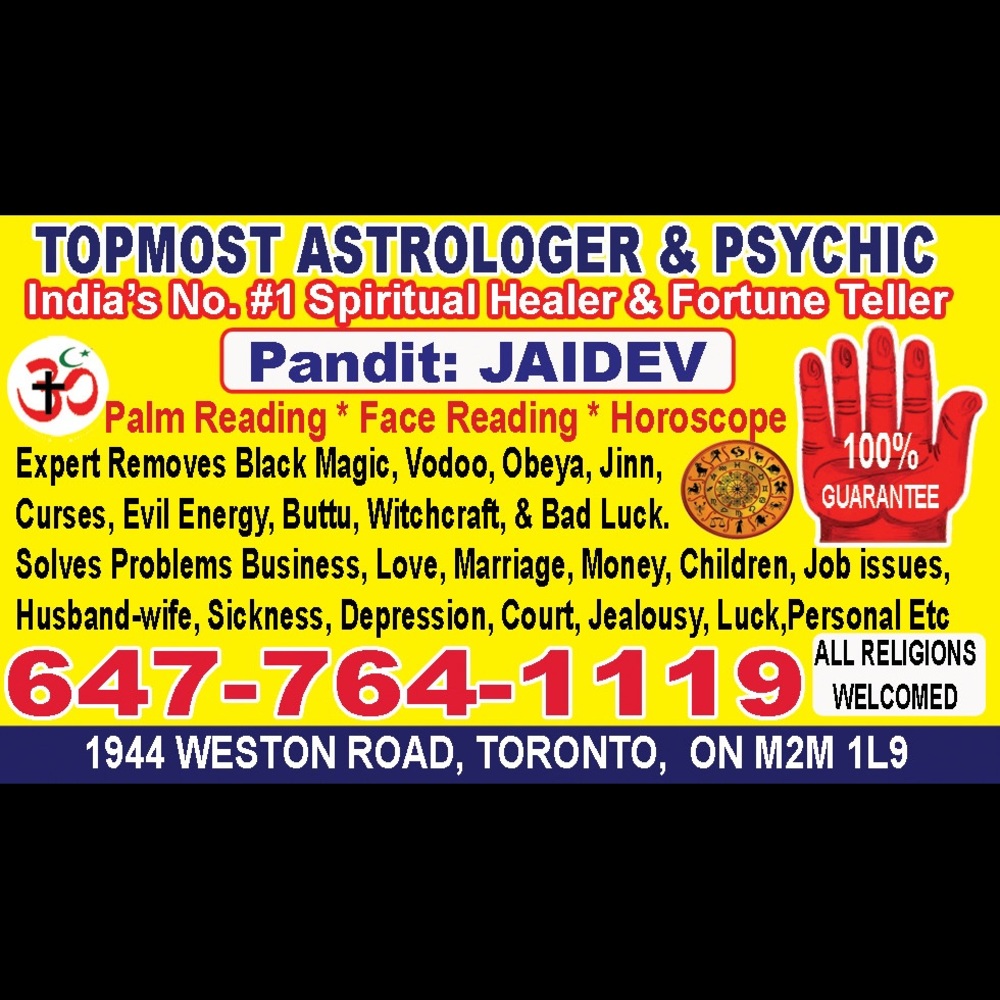 Indian astrologer and psychic